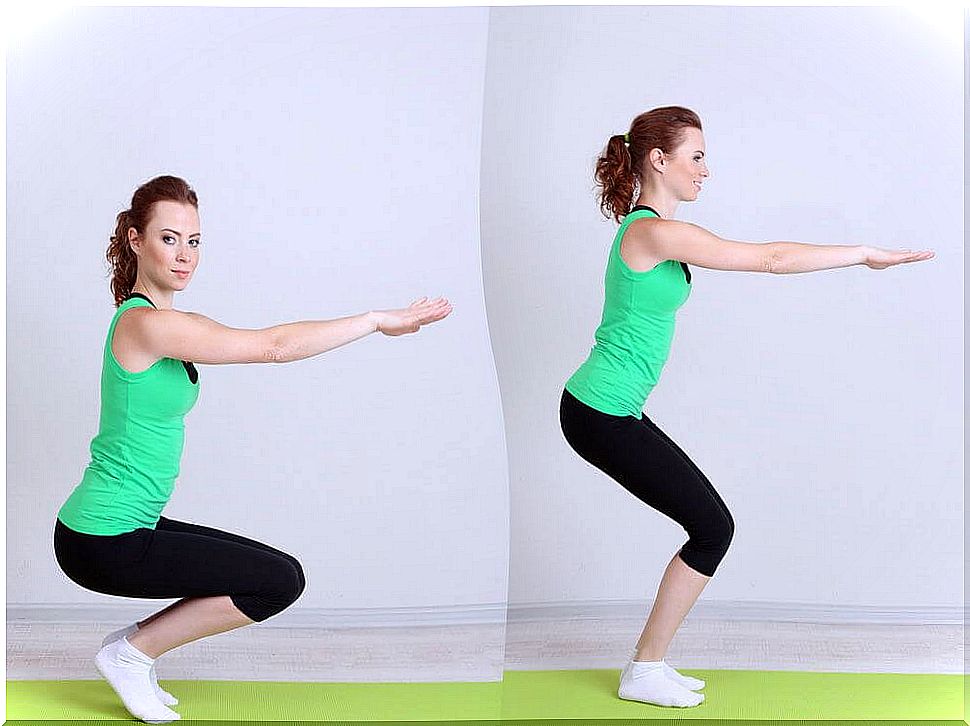 Squatting as an exercise to take care of the bones