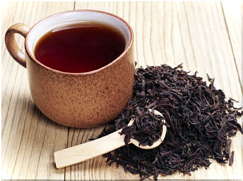 Black tea for the bad smell of the armpits