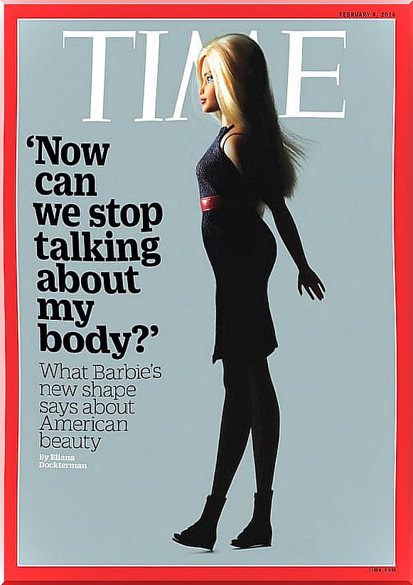 Time cover with Barbie