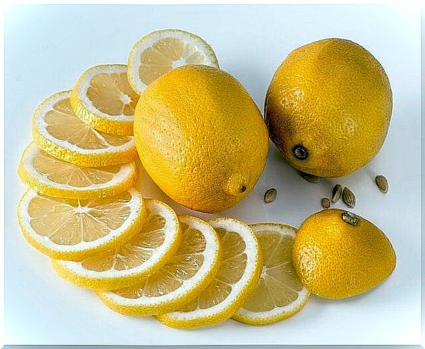 lemons on the table