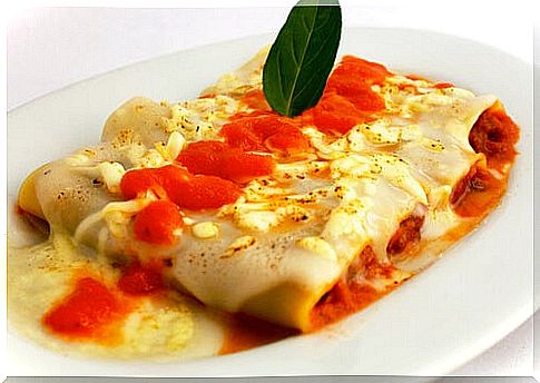 vegetable cannelloni 