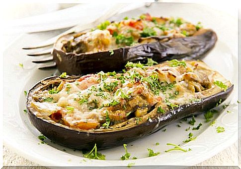 Stuffed Eggplant