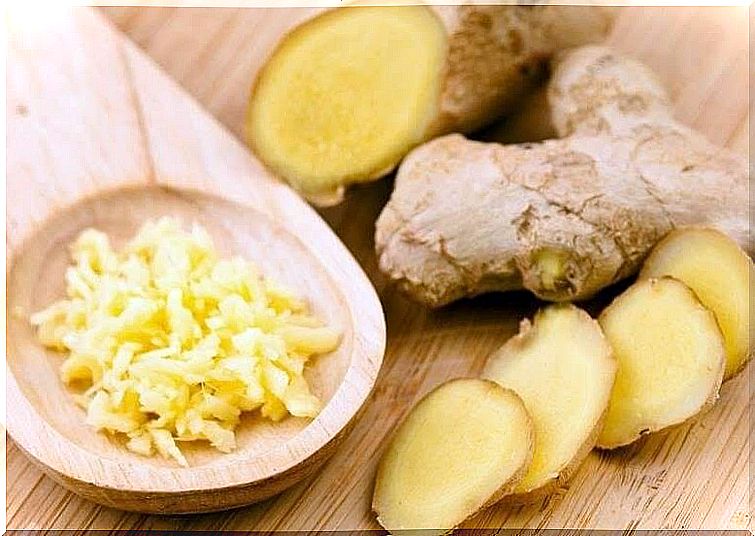 Properties of ginger for the control of arthritis