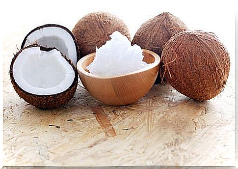 Coconut oil serum