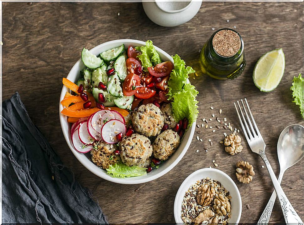 Quinoa meatballs