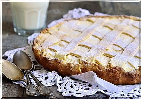 lemon cream crostata