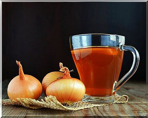 Onion tea